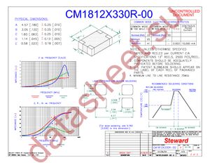 CM1812X330R-00 datasheet  